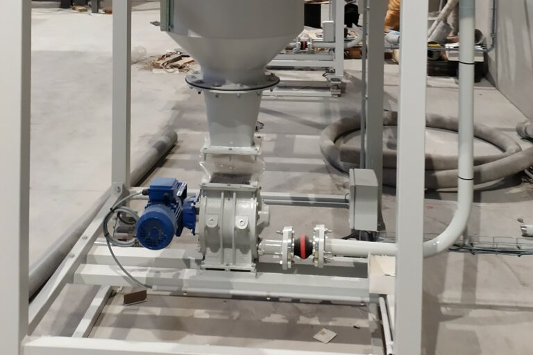 Pneumatic Transport Discharge for Big Bag