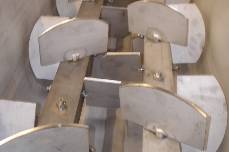 Industrial paddle mixer